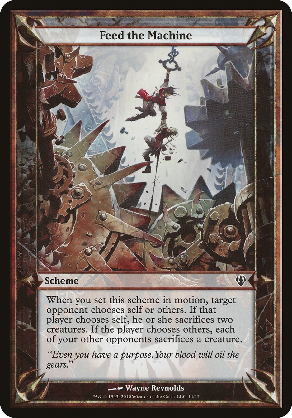 Feed the Machine (Schemes) [Archenemy Schemes] | Game Master's Emporium (The New GME)