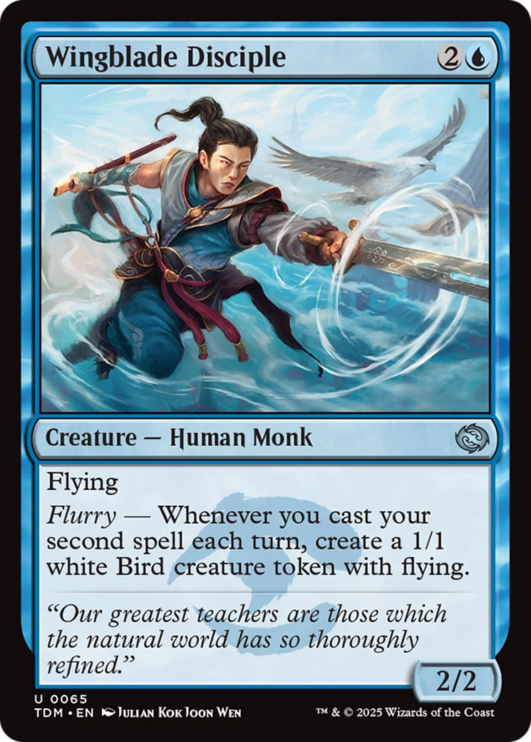 Wingblade Disciple [Tarkir: Dragonstorm] | Game Master's Emporium (The New GME)