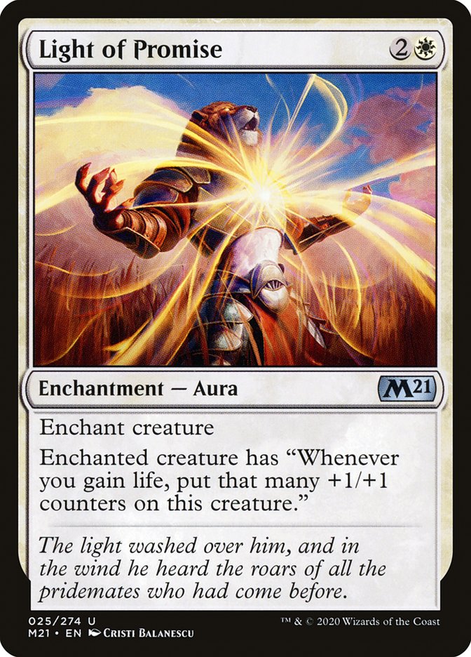 Light of Promise [Core Set 2021] | Game Master's Emporium (The New GME)