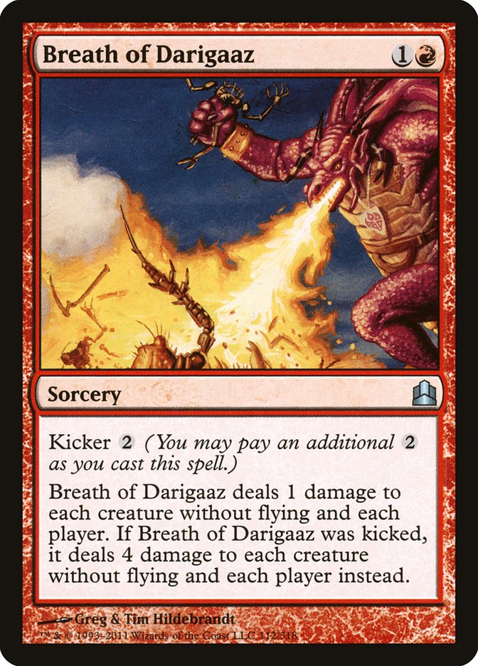 Breath of Darigaaz [Commander 2011] | Game Master's Emporium (The New GME)