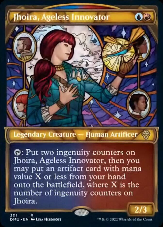 Jhoira, Ageless Innovator (Showcase) [Dominaria United] | Game Master's Emporium (The New GME)
