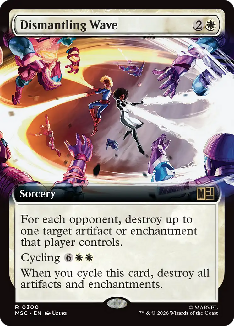 Dismantling Wave (Extended Art) [Marvel Super Heroes Commander] | Game Master's Emporium (The New GME)