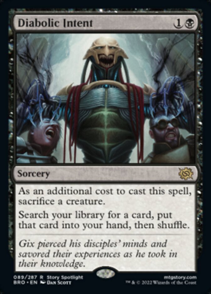 Diabolic Intent [The Brothers' War] | Game Master's Emporium (The New GME)