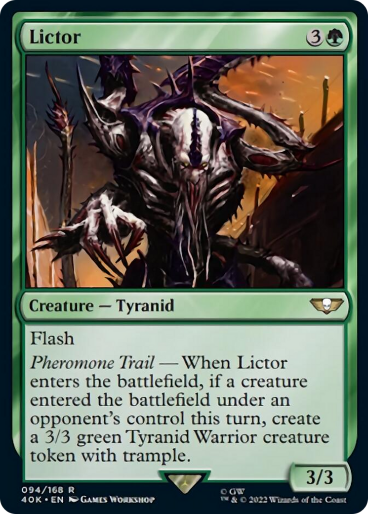 Lictor (Surge Foil) [Warhammer 40,000] | Game Master's Emporium (The New GME)
