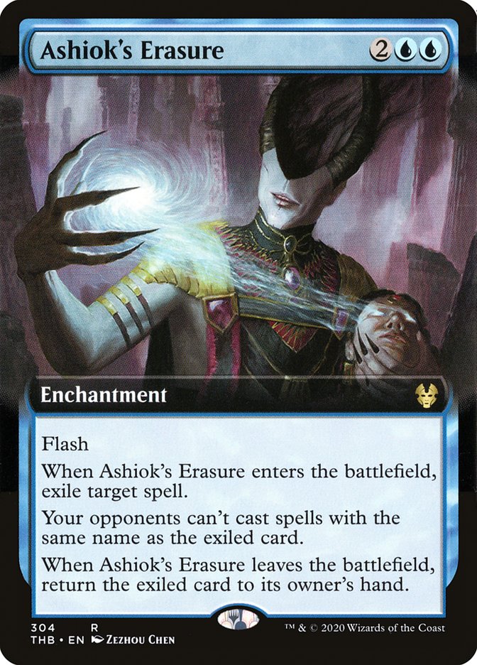 Ashiok's Erasure (Extended Art) [Theros Beyond Death] | Game Master's Emporium (The New GME)