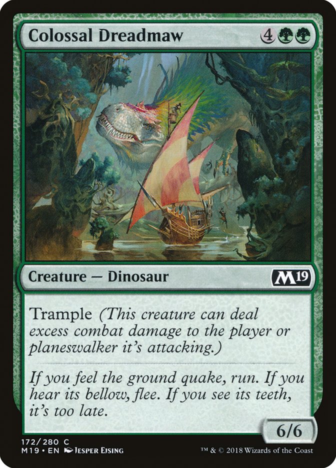 Colossal Dreadmaw [Core Set 2019] | Game Master's Emporium (The New GME)