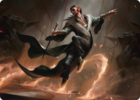 Fleetfoot Dancer Art Card [Streets of New Capenna Art Series] | Game Master's Emporium (The New GME)