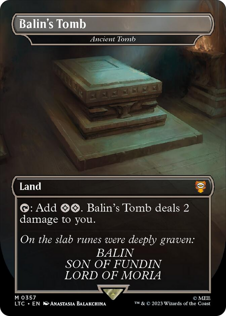 Balin's Tomb - Ancient Tomb [The Lord of the Rings: Tales of Middle-Earth Commander] | Game Master's Emporium (The New GME)