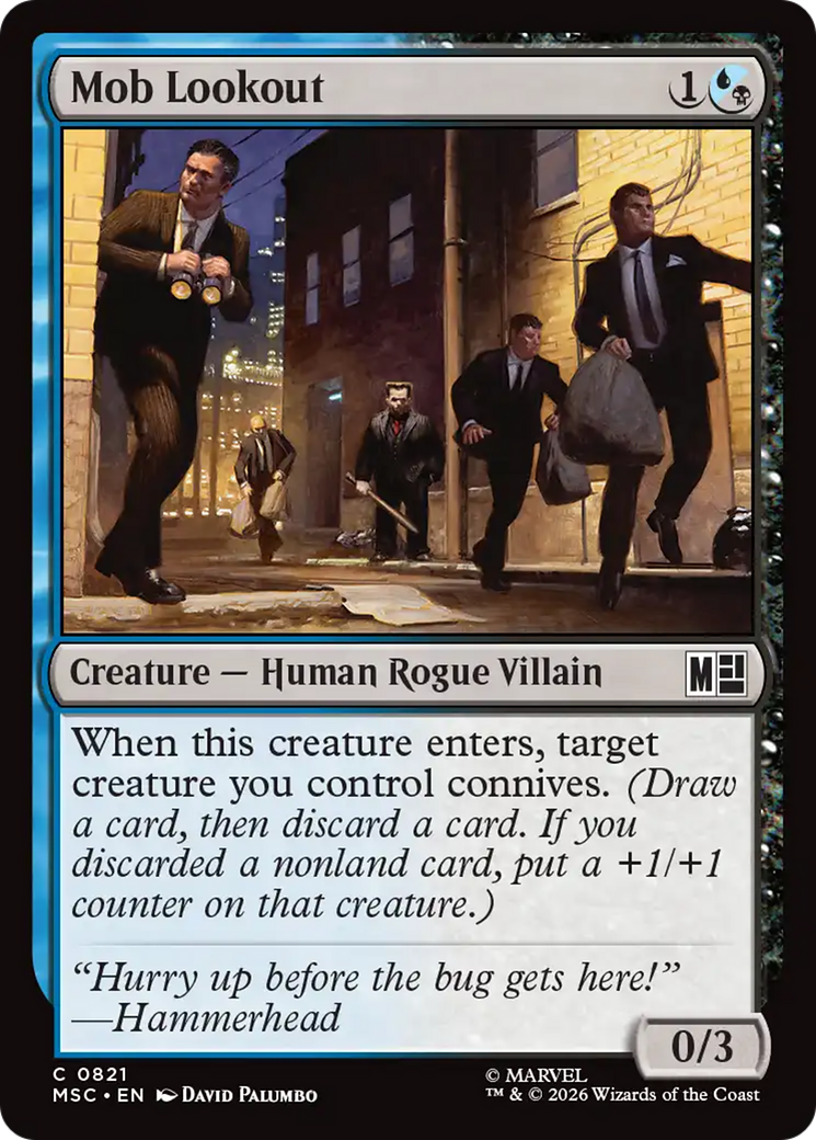 Mob Lookout [Marvel Super Heroes Commander] | Game Master's Emporium (The New GME)