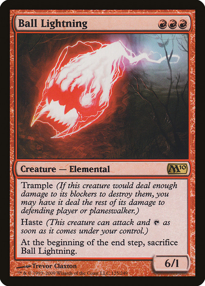 Ball Lightning [Magic 2010] | Game Master's Emporium (The New GME)