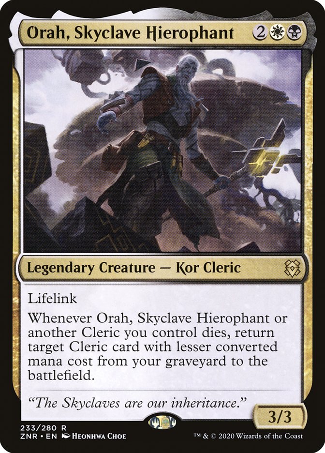 Orah, Skyclave Hierophant [Zendikar Rising] | Game Master's Emporium (The New GME)