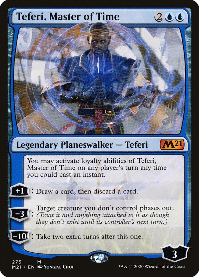 Teferi, Master of Time (Promo Pack) (275) [Core Set 2021 Promos] | Game Master's Emporium (The New GME)