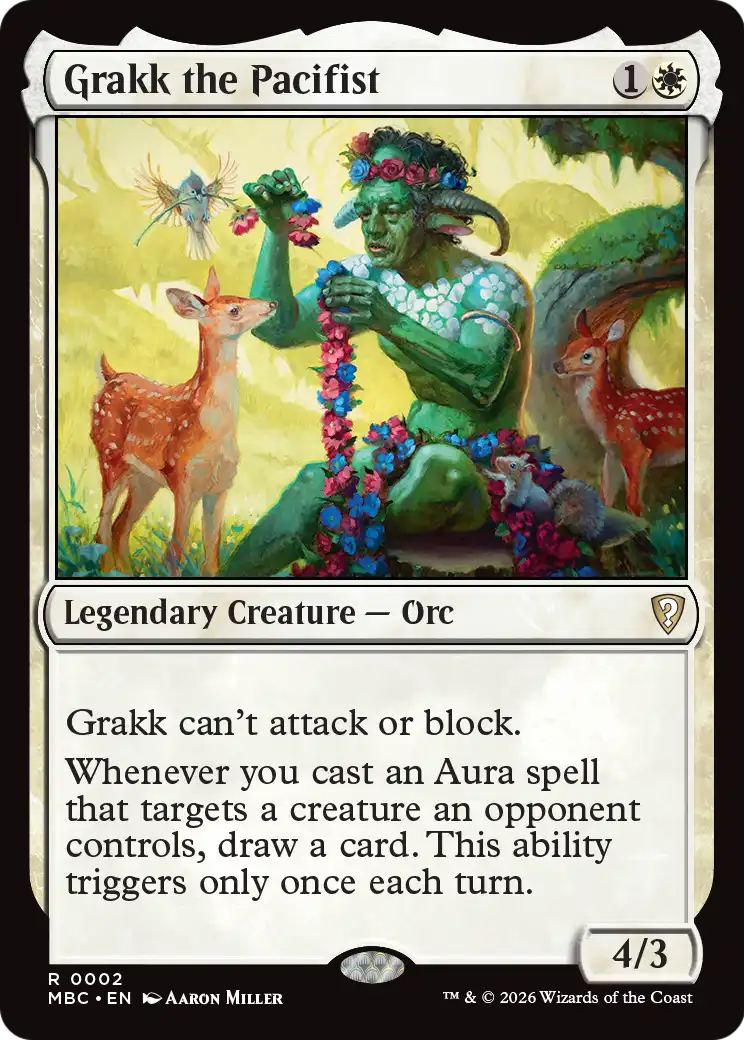 Grakk the Pacifist [Mystery Booster: Commander Edition] | Game Master's Emporium (The New GME)
