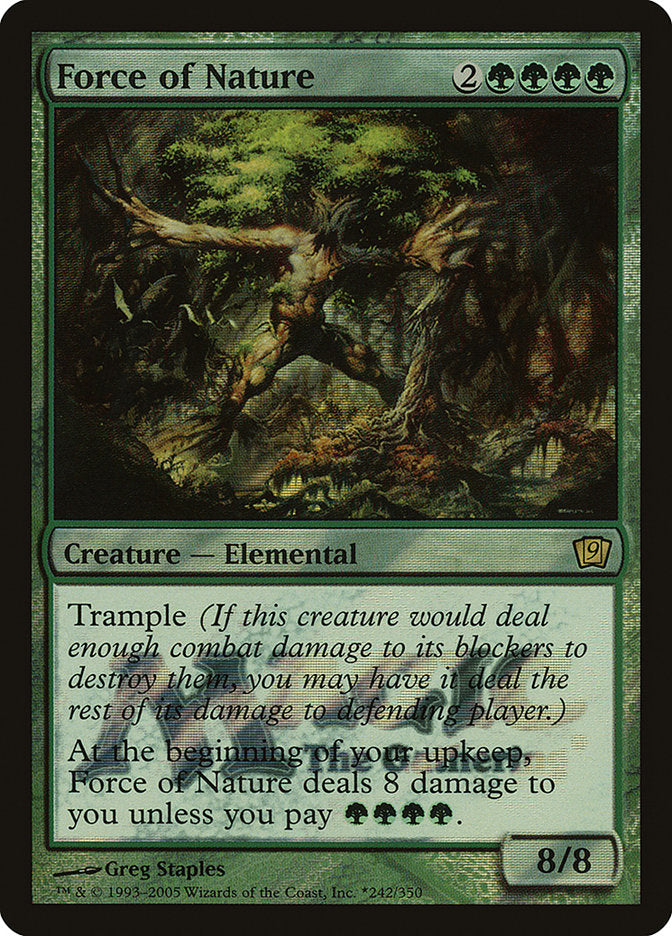 Force of Nature [Ninth Edition Promos] | Game Master's Emporium (The New GME)