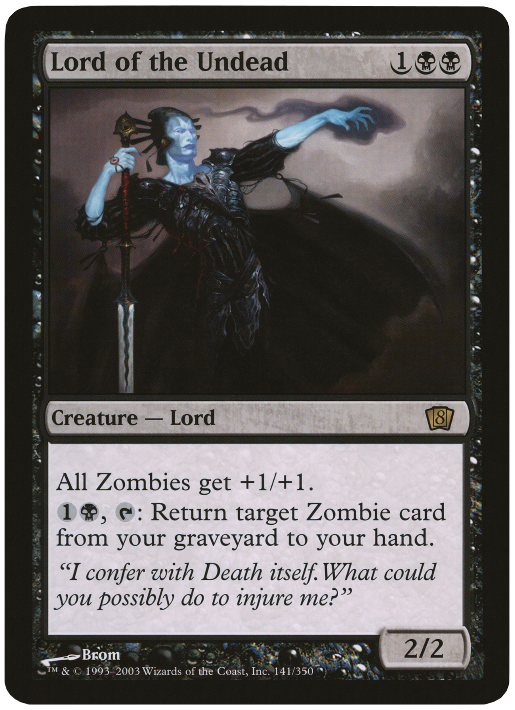 Lord of the Undead (Oversized) [Eighth Edition Box Topper] | Game Master's Emporium (The New GME)