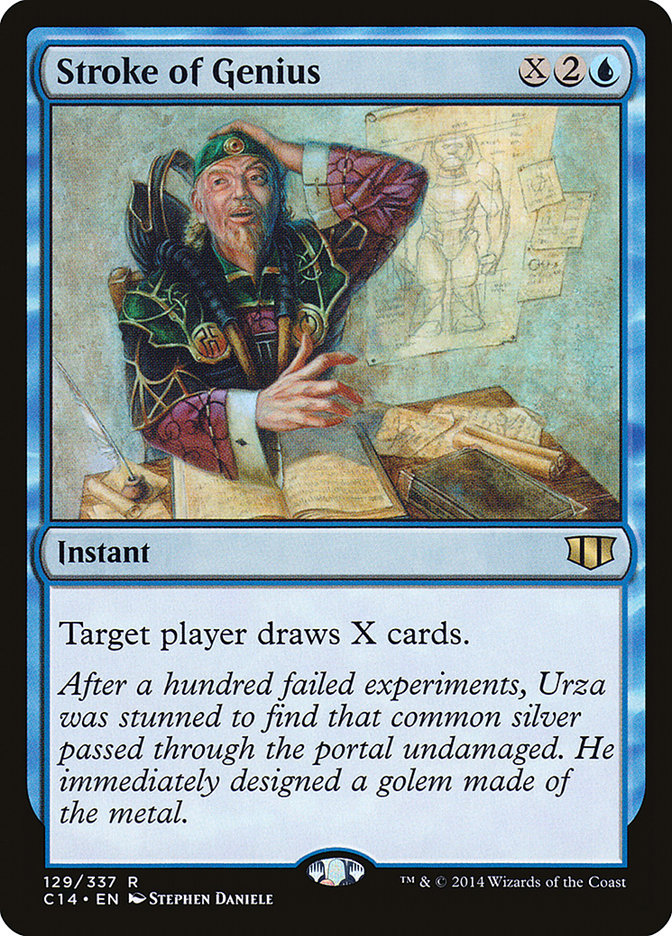 Stroke of Genius [Commander 2014] | Game Master's Emporium (The New GME)