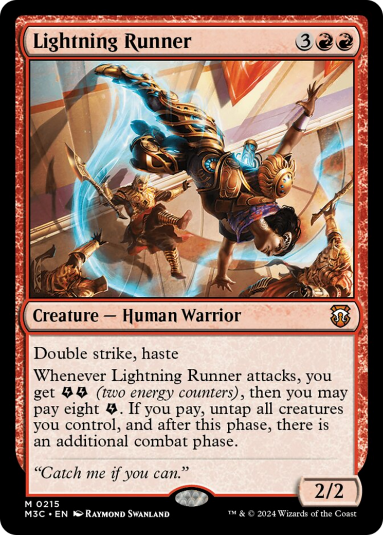 Lightning Runner [Modern Horizons 3 Commander] | Game Master's Emporium (The New GME)