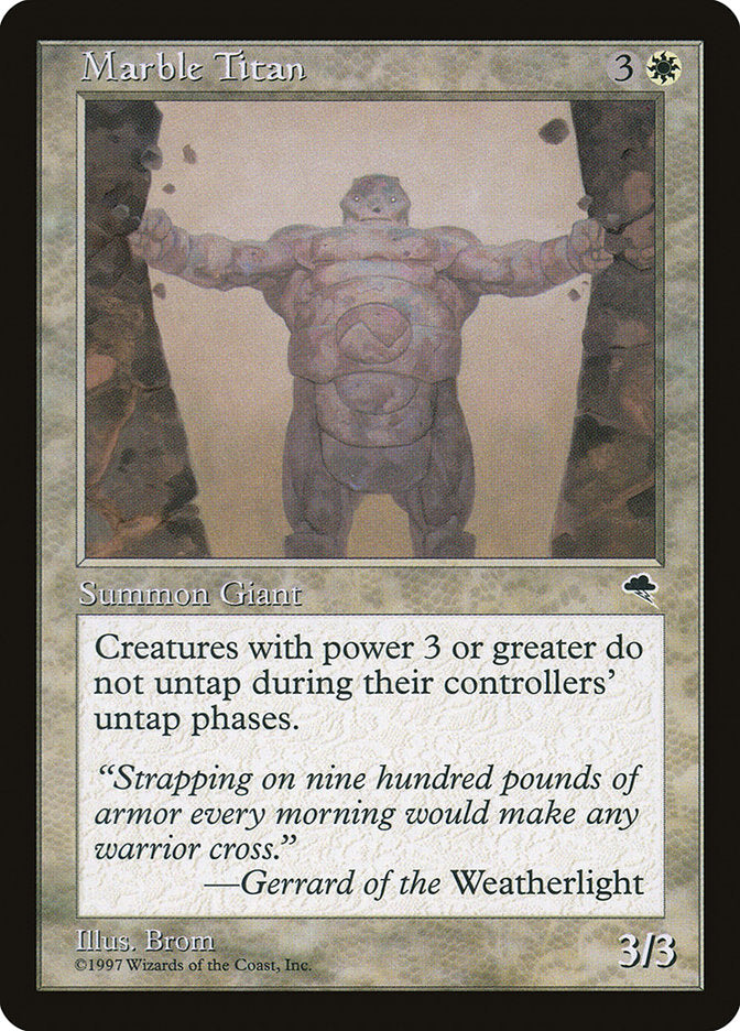 Marble Titan [Tempest] | Game Master's Emporium (The New GME)