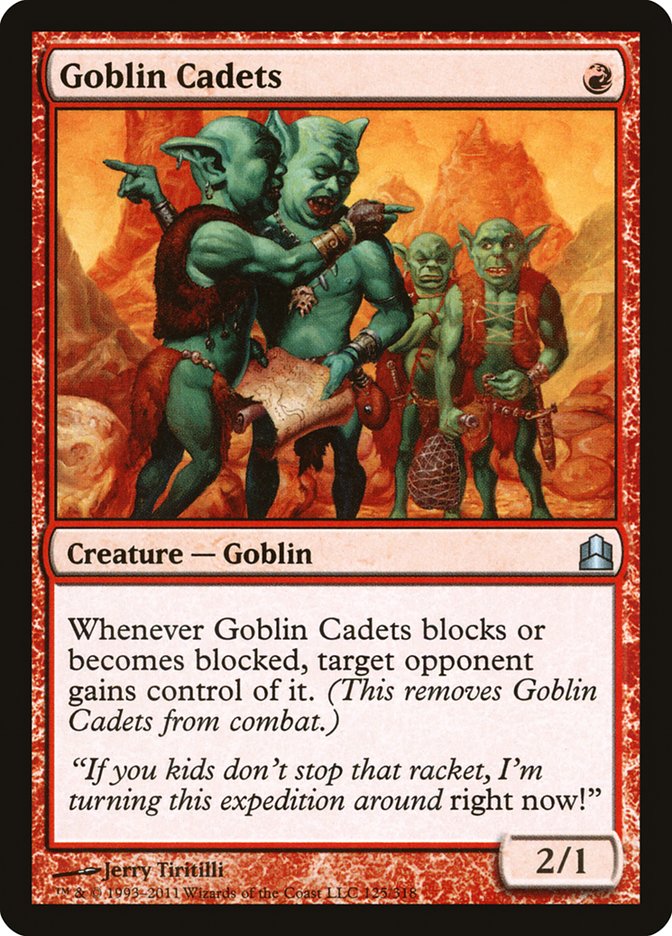 Goblin Cadets [Commander 2011] | Game Master's Emporium (The New GME)