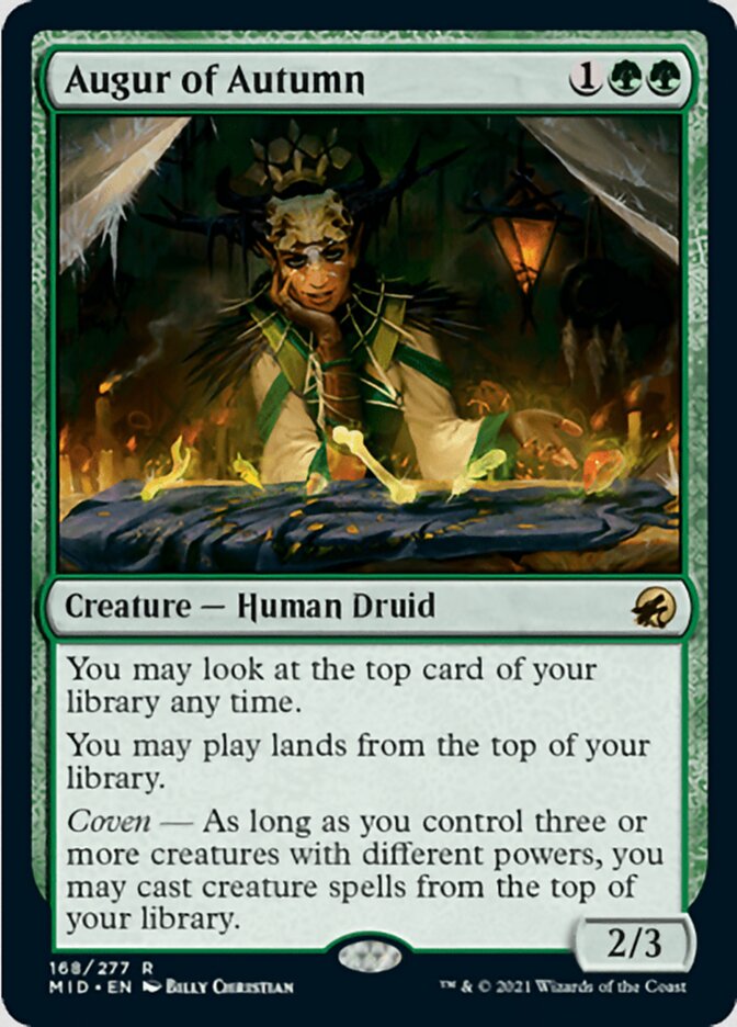 Augur of Autumn [Innistrad: Midnight Hunt] | Game Master's Emporium (The New GME)