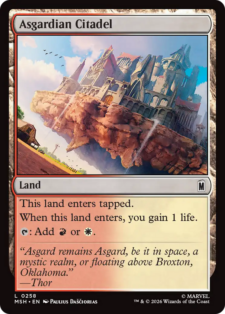 Asgardian Citadel [Marvel Super Heroes] | Game Master's Emporium (The New GME)