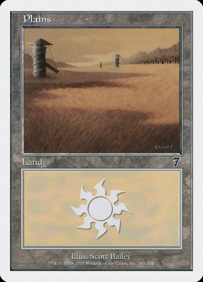 Plains (341) [Seventh Edition] | Game Master's Emporium (The New GME)