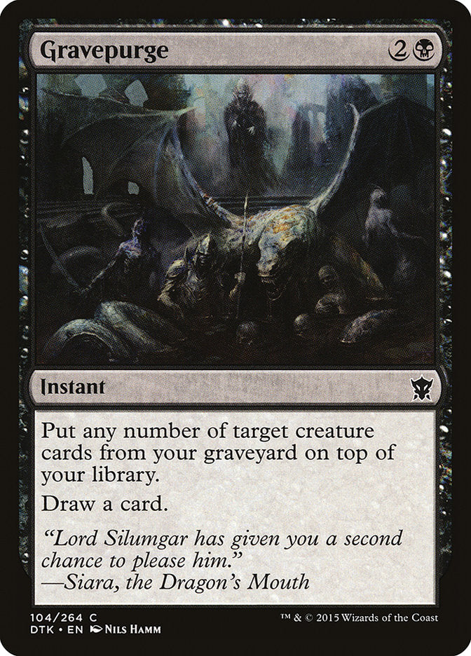 Gravepurge [Dragons of Tarkir] | Game Master's Emporium (The New GME)