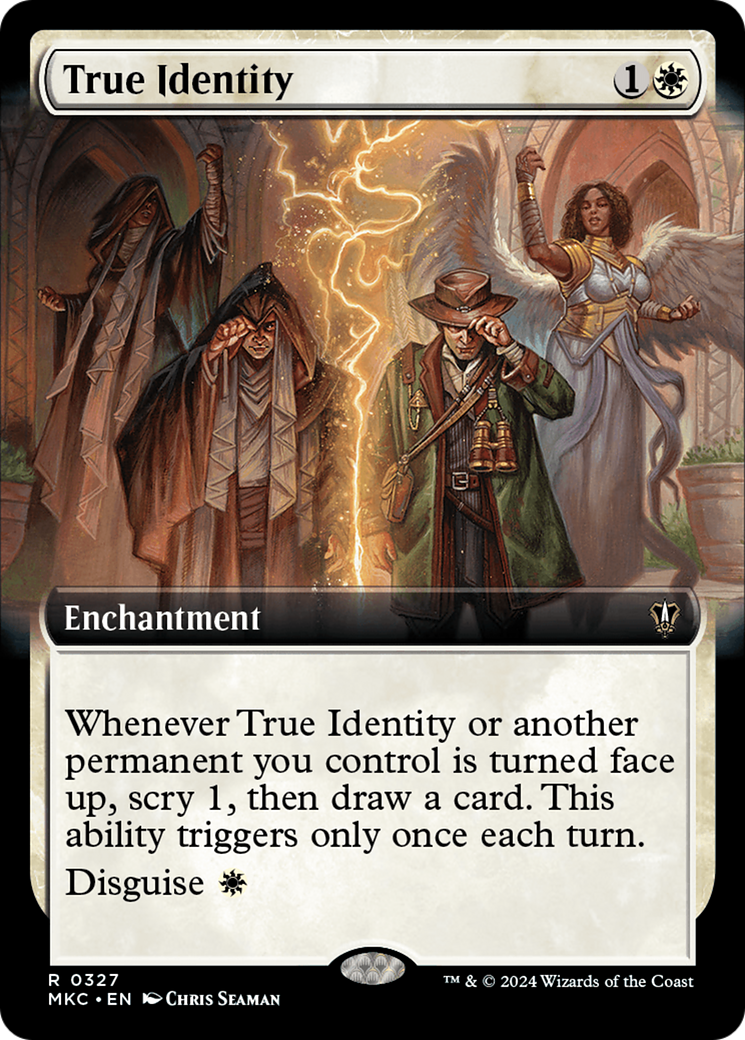 True Identity (Extended Art) [Murders at Karlov Manor Commander] | Game Master's Emporium (The New GME)