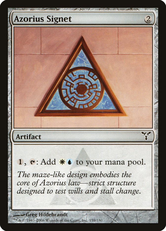Azorius Signet [Dissension] | Game Master's Emporium (The New GME)