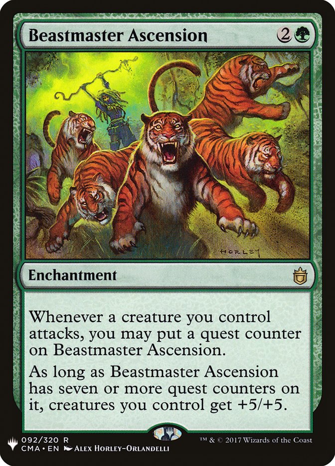 Beastmaster Ascension [Mystery Booster] | Game Master's Emporium (The New GME)