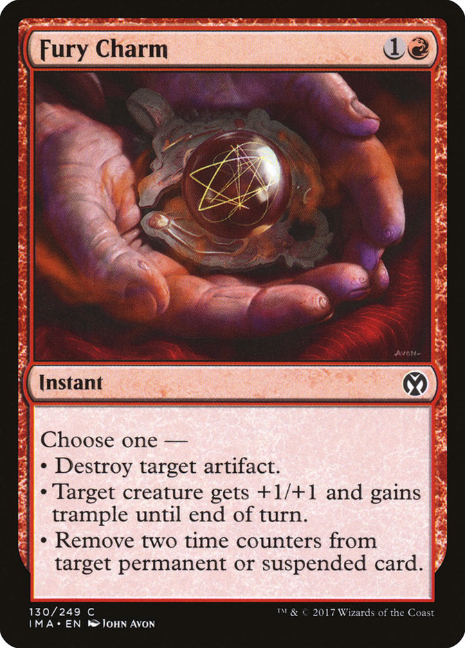 Fury Charm [Iconic Masters] | Game Master's Emporium (The New GME)
