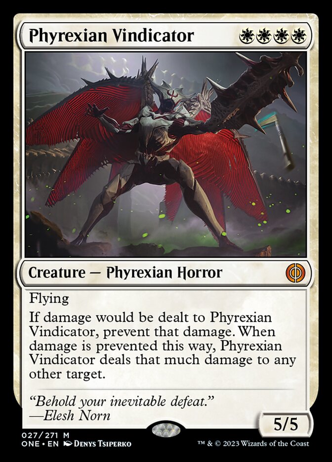Phyrexian Vindicator [Phyrexia: All Will Be One] | Game Master's Emporium (The New GME)