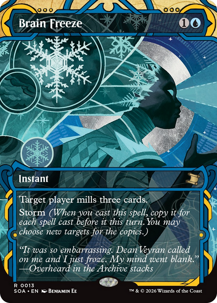 Brain Freeze [Secrets of Strixhaven: Mystical Archive] | Game Master's Emporium (The New GME)