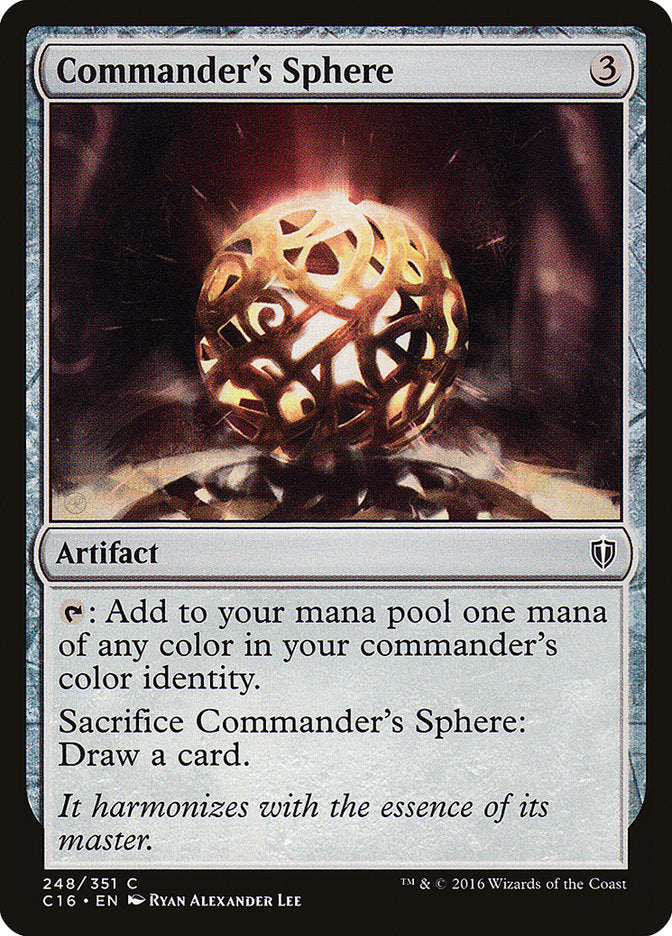 Commander's Sphere [Commander 2016] | Game Master's Emporium (The New GME)