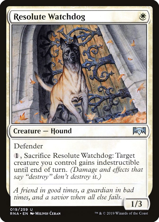 Resolute Watchdog [Ravnica Allegiance] | Game Master's Emporium (The New GME)