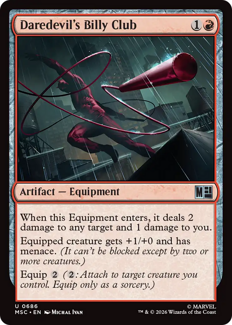 Daredevil's Billy Club [Marvel Super Heroes Commander] | Game Master's Emporium (The New GME)