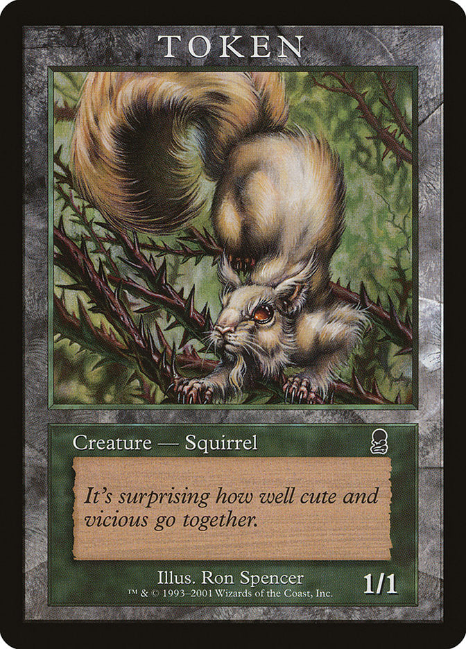 Squirrel Token [Magic Player Rewards 2002] | Game Master's Emporium (The New GME)