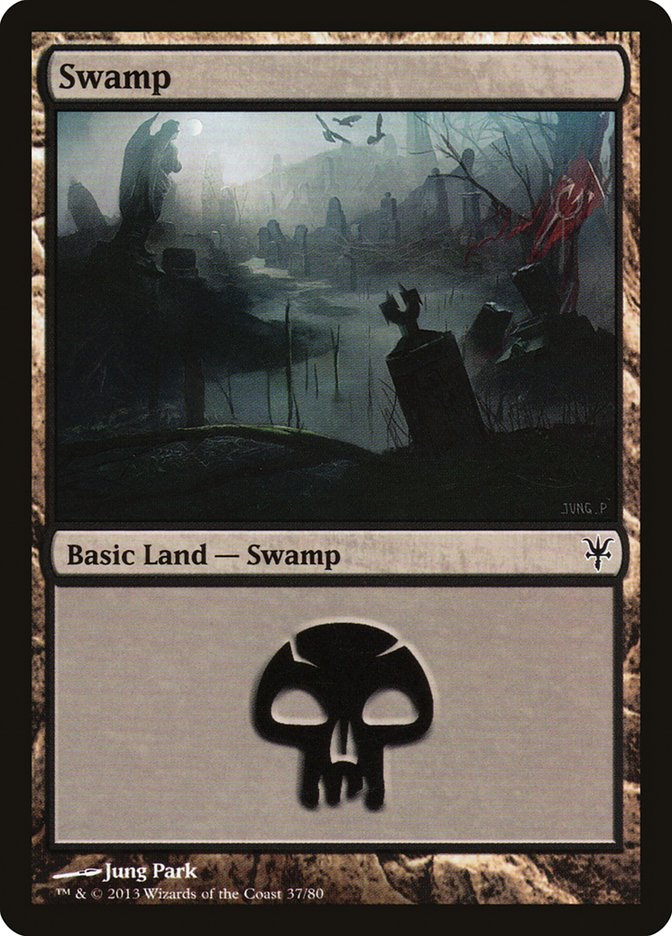 Swamp (37) [Duel Decks: Sorin vs. Tibalt] | Game Master's Emporium (The New GME)