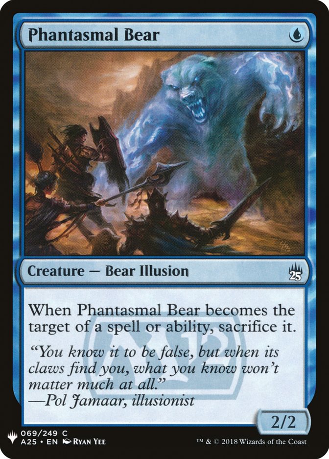 Phantasmal Bear [Mystery Booster] | Game Master's Emporium (The New GME)