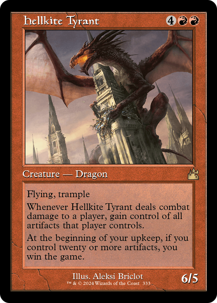 Hellkite Tyrant (Retro Frame) [Ravnica Remastered] | Game Master's Emporium (The New GME)
