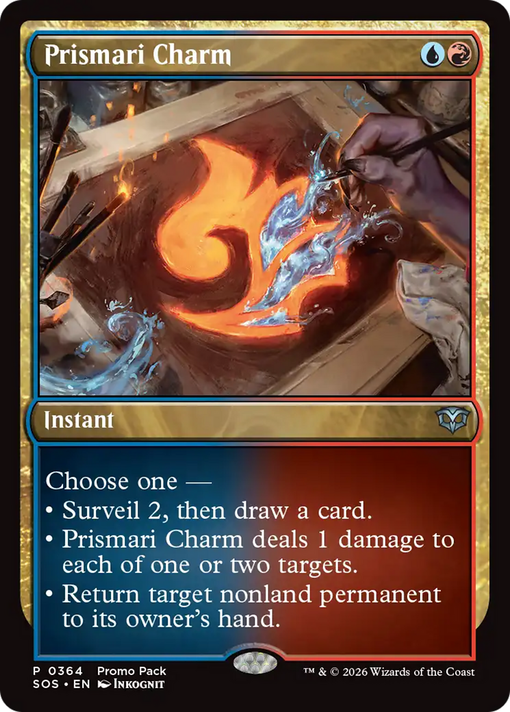 Prismari Charm [Secrets of Strixhaven Promos] | Game Master's Emporium (The New GME)