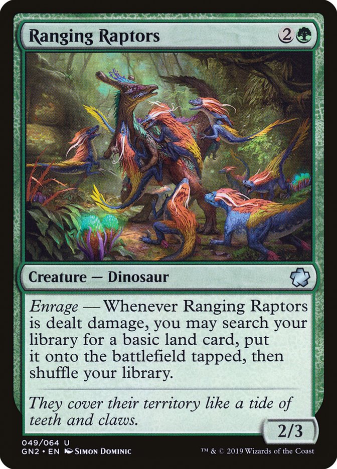 Ranging Raptors [Game Night 2019] | Game Master's Emporium (The New GME)