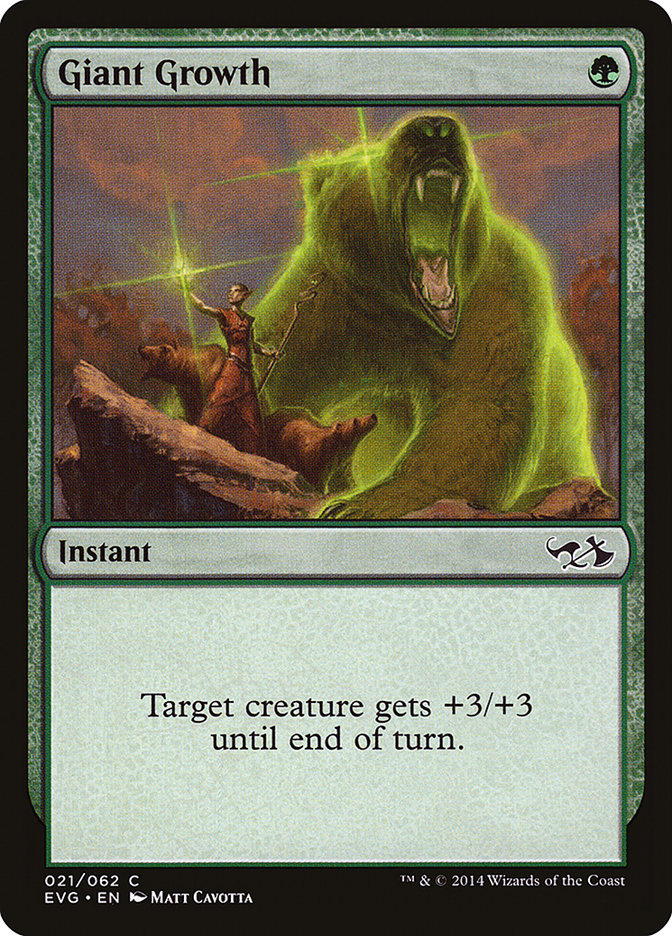 Giant Growth (Elves vs. Goblins) [Duel Decks Anthology] | Game Master's Emporium (The New GME)