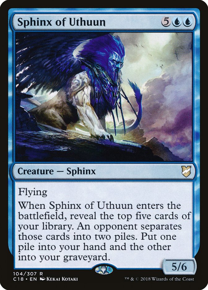 Sphinx of Uthuun [Commander 2018] | Game Master's Emporium (The New GME)