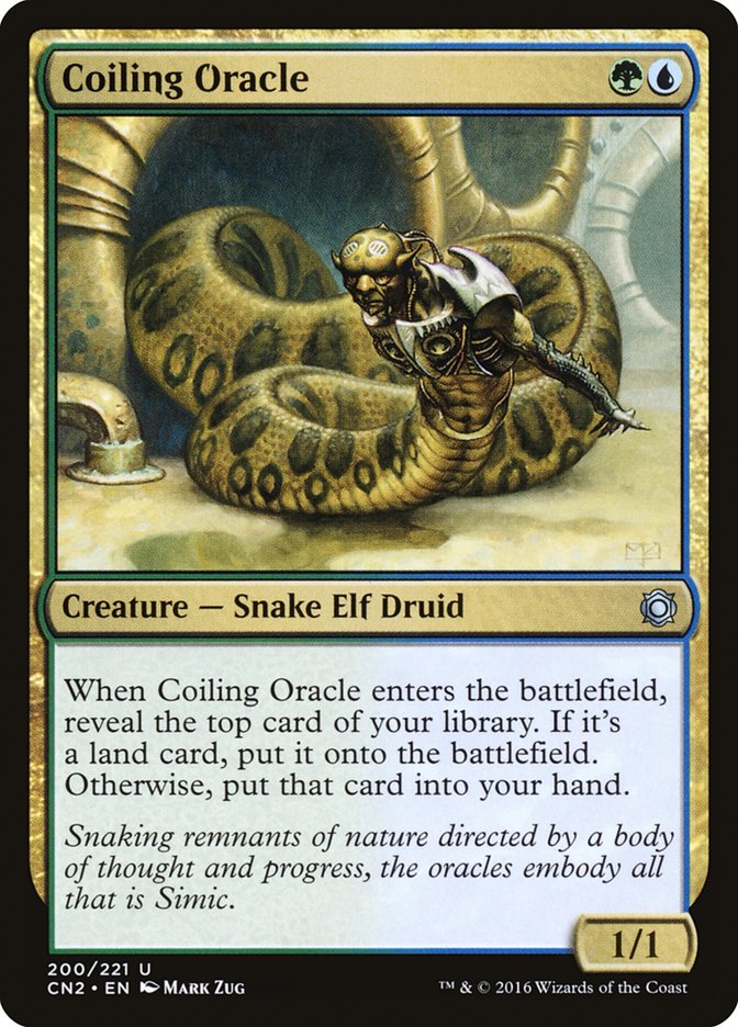 Coiling Oracle [Conspiracy: Take the Crown] | Game Master's Emporium (The New GME)
