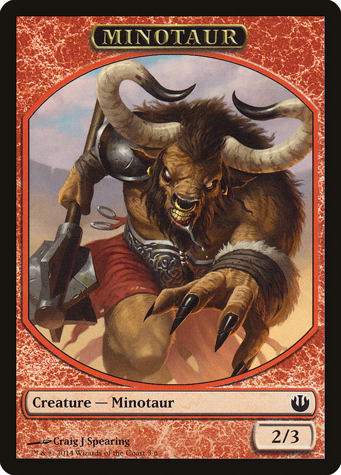 Minotaur Token [Journey into Nyx Tokens] | Game Master's Emporium (The New GME)