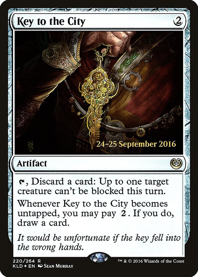 Key to the City [Kaladesh Prerelease Promos] | Game Master's Emporium (The New GME)