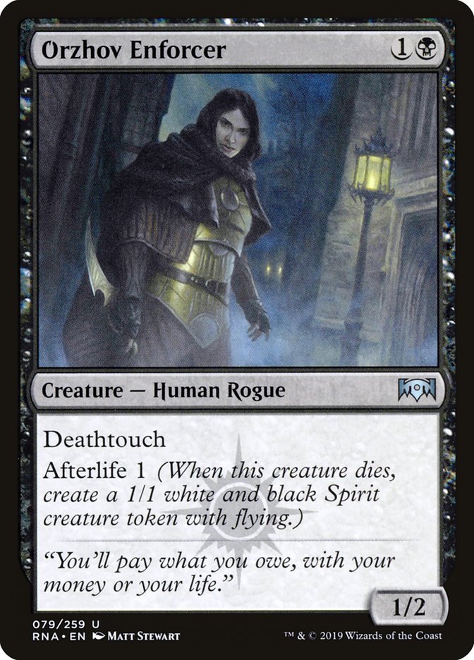 Orzhov Enforcer [Ravnica Allegiance] | Game Master's Emporium (The New GME)
