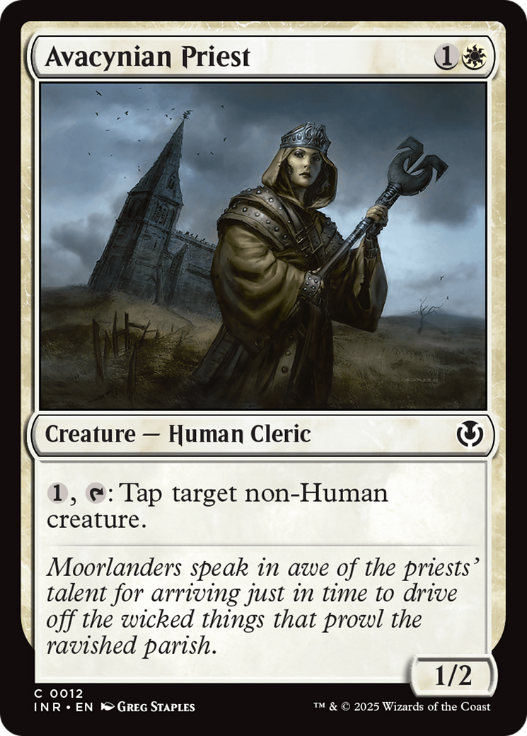 Avacynian Priest [Innistrad Remastered] | Game Master's Emporium (The New GME)
