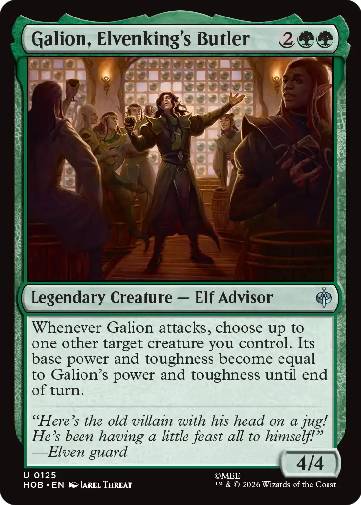 Galion, Elvenking's Butler [The Hobbit] | Game Master's Emporium (The New GME)